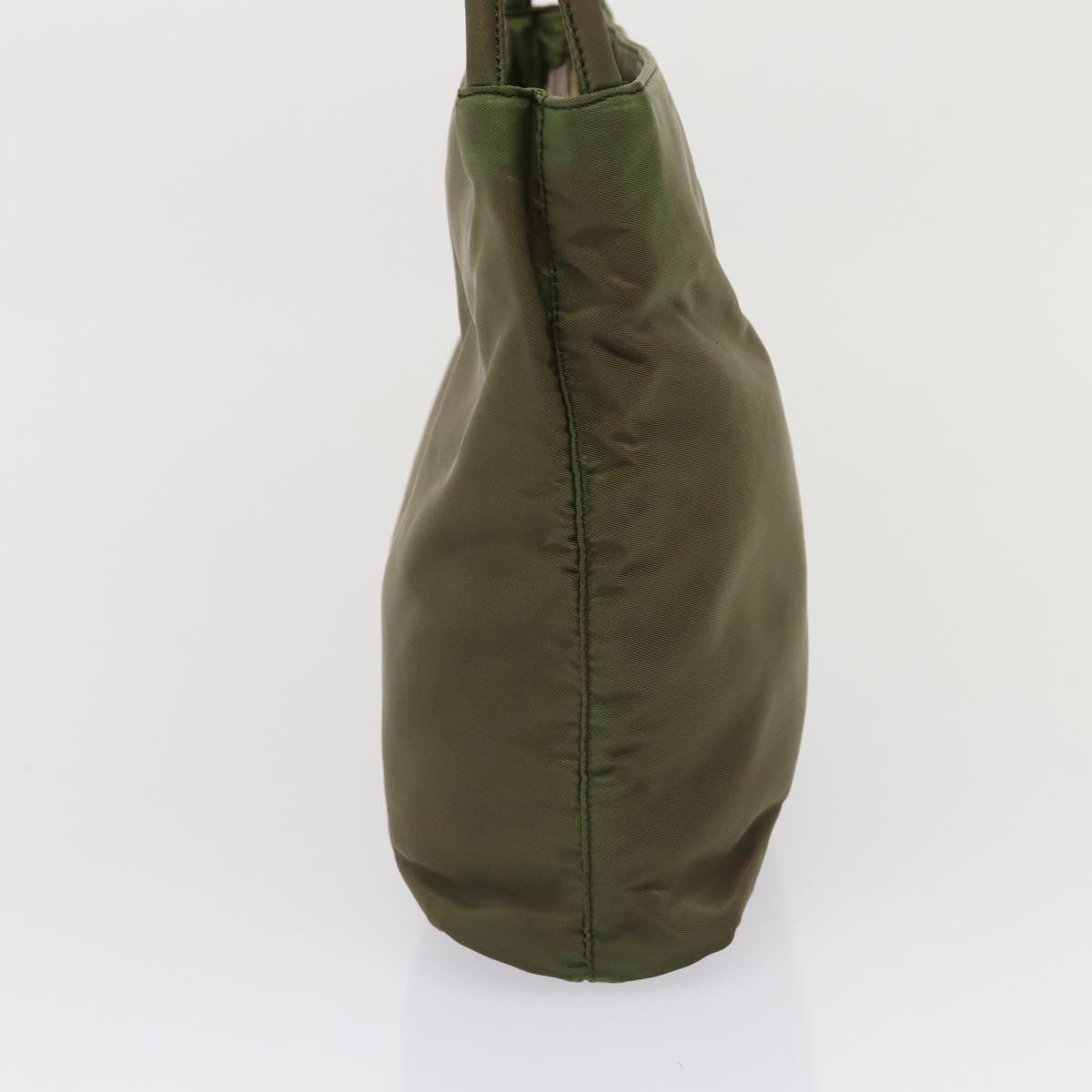 Luxury Prada Hand Bag Nylon Khaki cl841