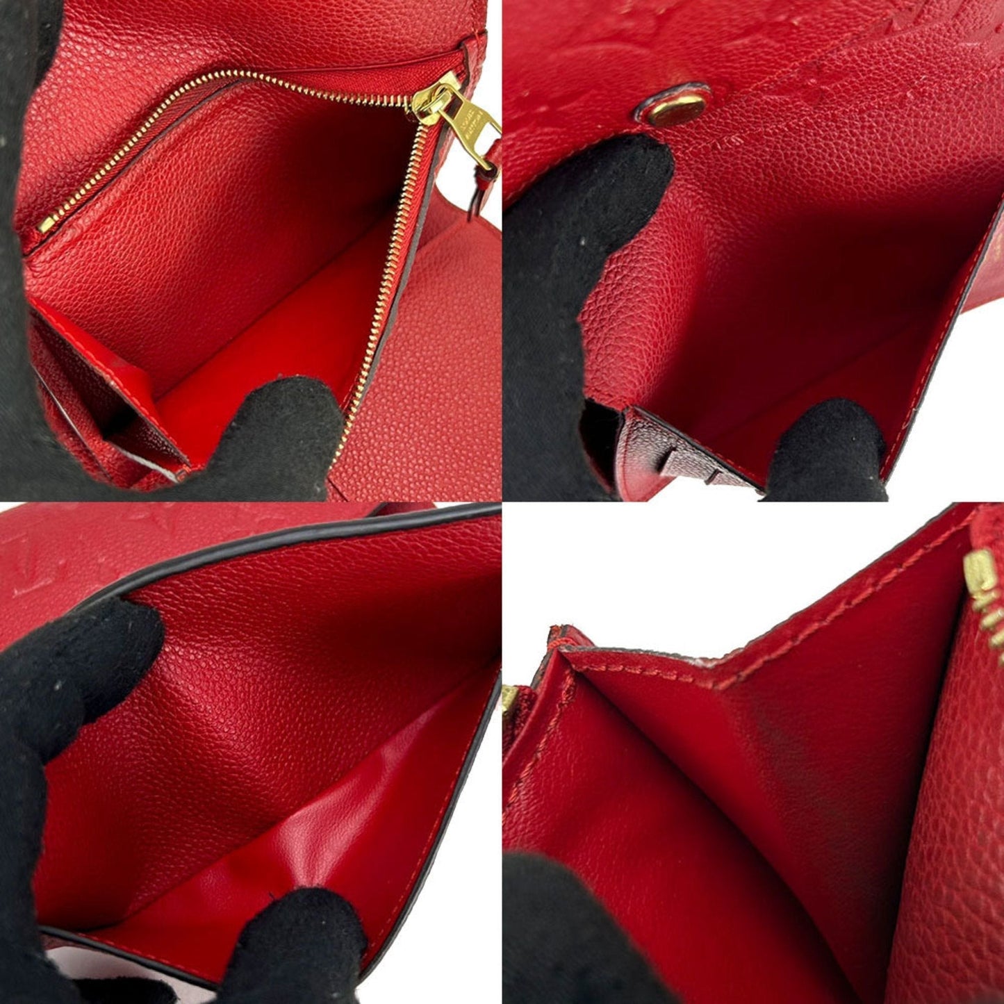 Louis Vuitton Sarah Canvas Wallet ()