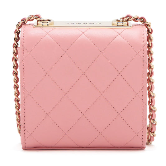 Chanel Mini Matrasse Single Chain Single Chain Bag Pink G A81633