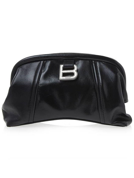 Luxury Balenciaga Editor XS Clutch Bag Black