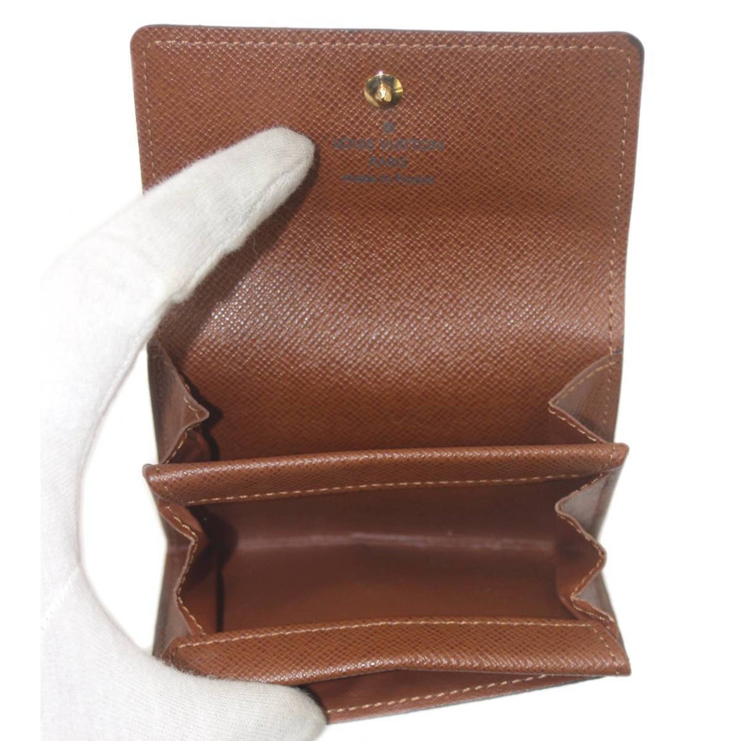 Louis Vuitton Porte-Monnaie Canvas Wallet ()