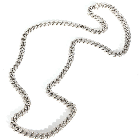 Luxury Gucci Trending 2025 Interlocking G Fashion Necklace in Palladium Plated