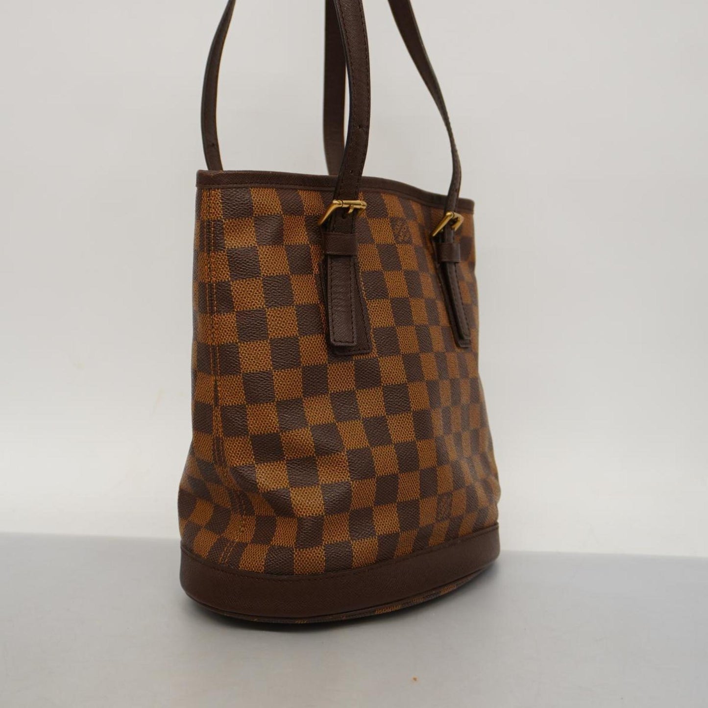 Louis Vuitton Bucket Pm Canvas Shoulder Bag ()
