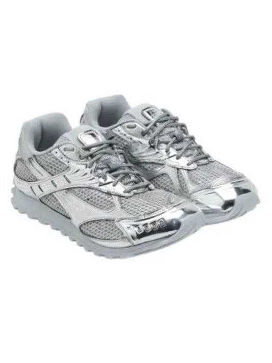 Luxury Bottega Veneta Orbit Low-Top Sneakers Silver