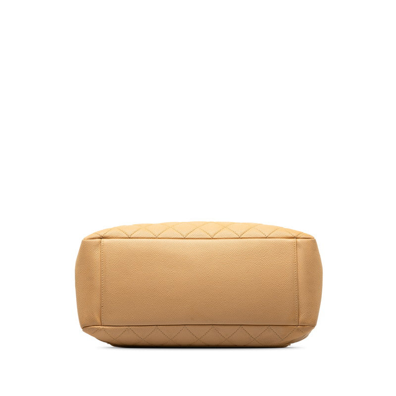 Chanel Matrasse GST Handbag Chantrotot Bags Beige G Caviar S CHANEL