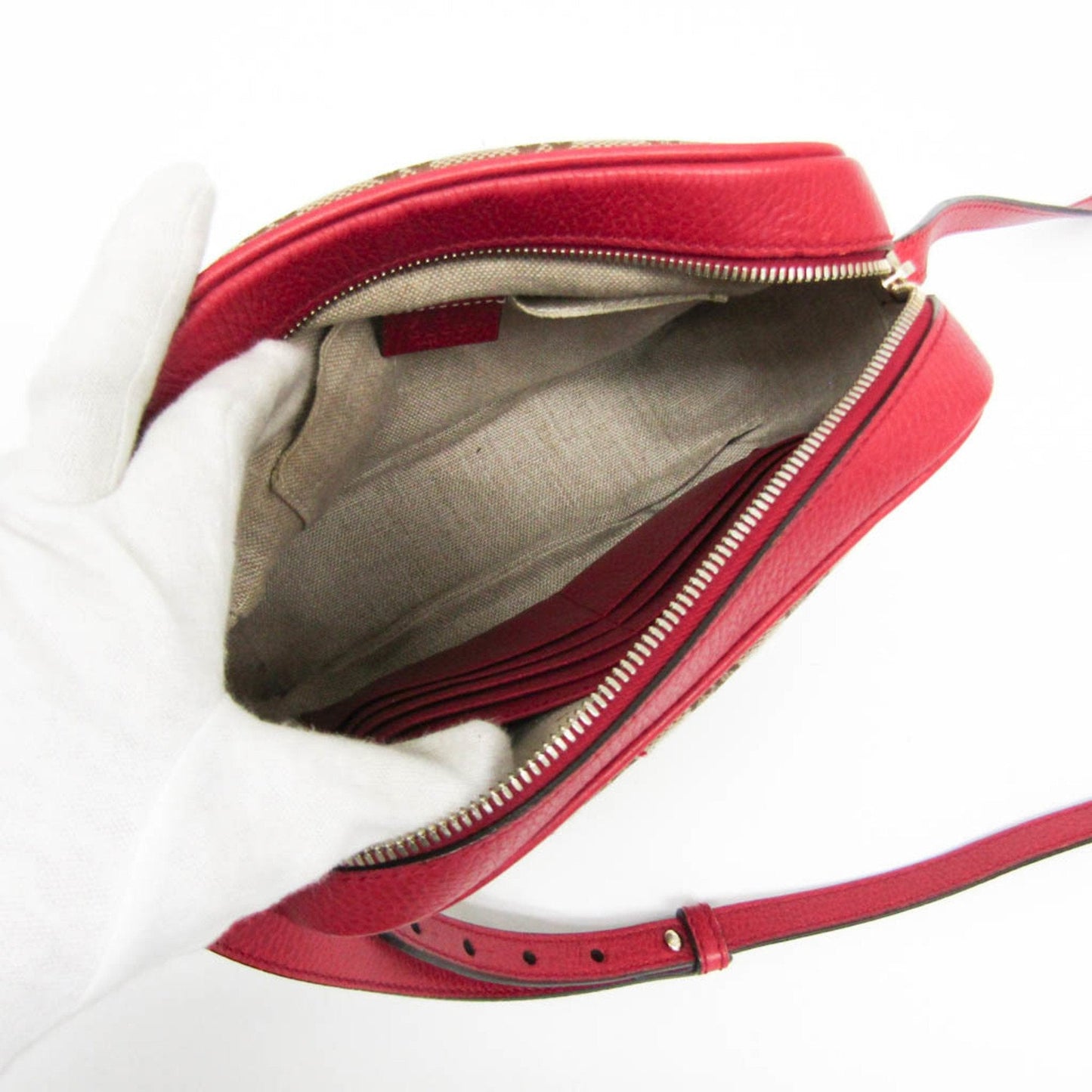 Luxury Gucci Trending 2025 Gg Canvas Canvas Shoulder Bag ()