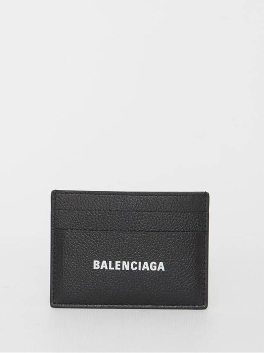 Luxury Balenciaga Cash Card Holder Black
