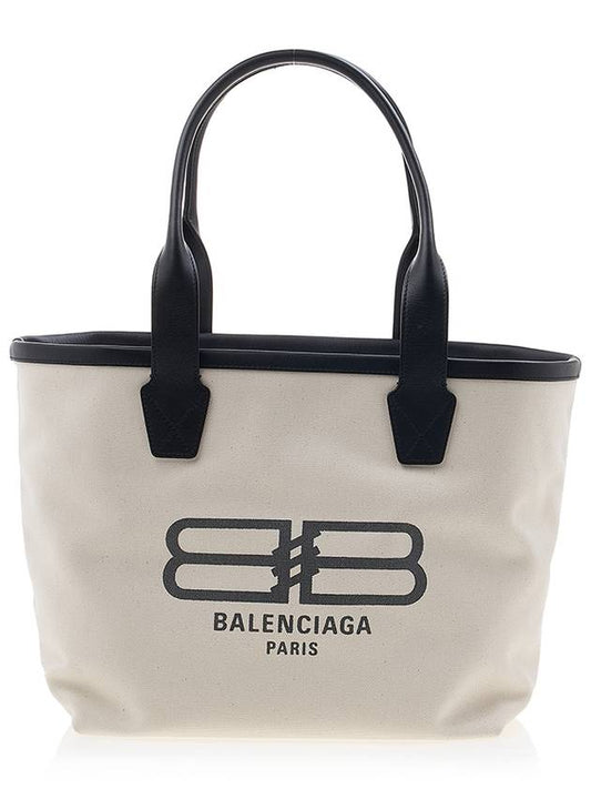 Luxury Balenciaga Jumbo Small Tote Bag Ivory