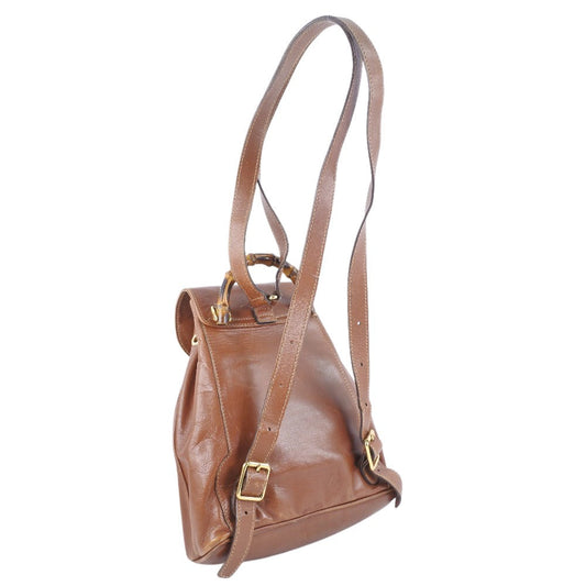 Luxury Gucci Trending 2025 Bamboo Pony-Style Calfskin Backpack Bag