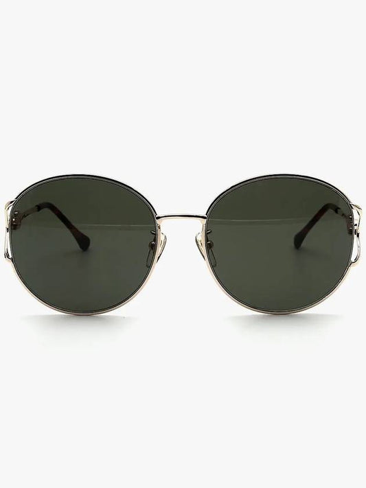 Luxury Gucci Trending 2025 Eyewear Gold Sunglasses Green