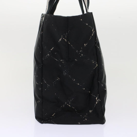 Luxury Chanel Travel line Tote Bag Nylon Black CC ep1132