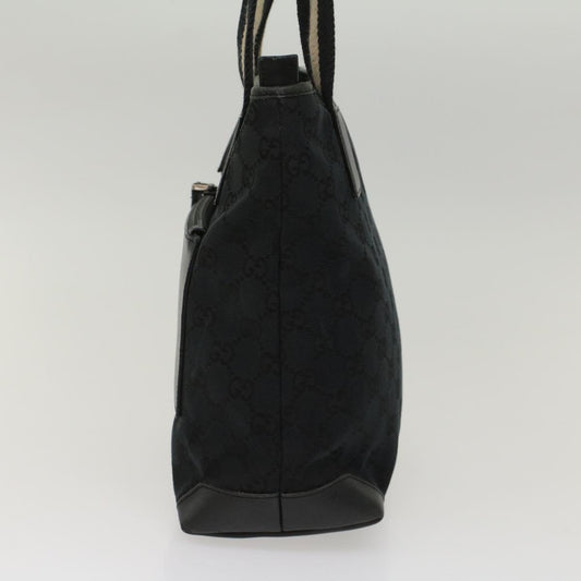 Luxury Gucci GG Canvas Sherry Line Shoulder Bag Black White 019 0402 1705 ep1668