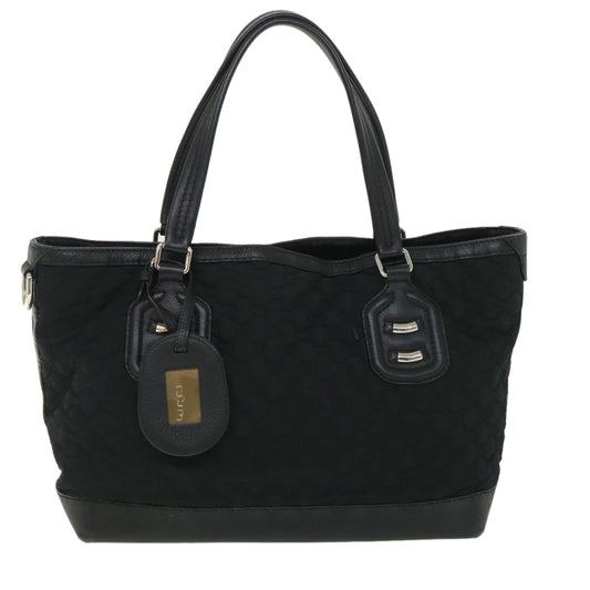 Luxury Gucci GG Canvas Tote Bag Black 241101 ep1802