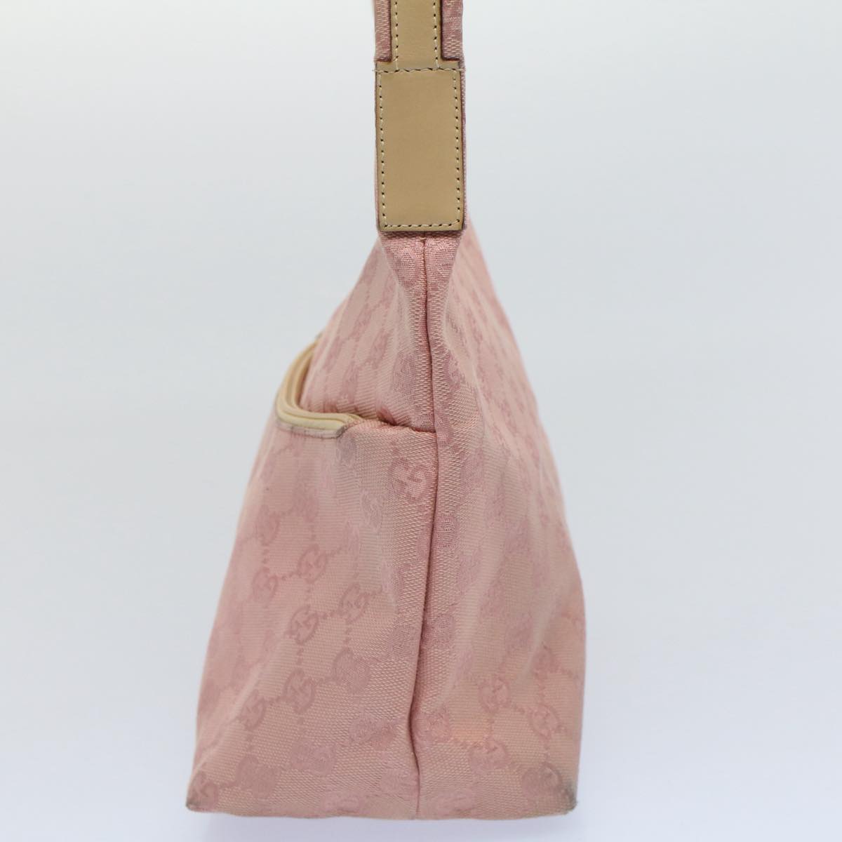Luxury Gucci GG Canvas Shoulder Bag Pink 001 3386 ep1845