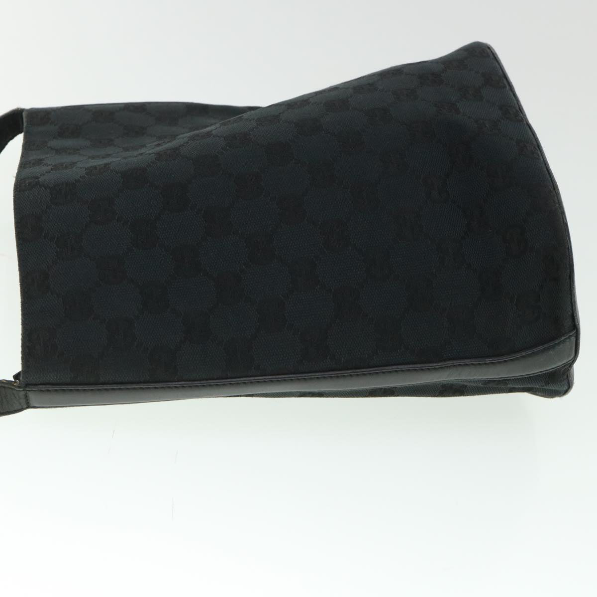 Luxury Gucci GG Canvas Shoulder Bag Black 001 4286 ep1868