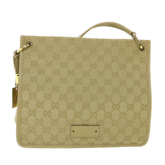 Luxury Gucci GG Canvas Shoulder Bag Beige 91762 ep1900