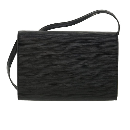 LOUIS VUITTON Epi Pochette Arche Shoulder Bag Black Noir M52572 LV ep225