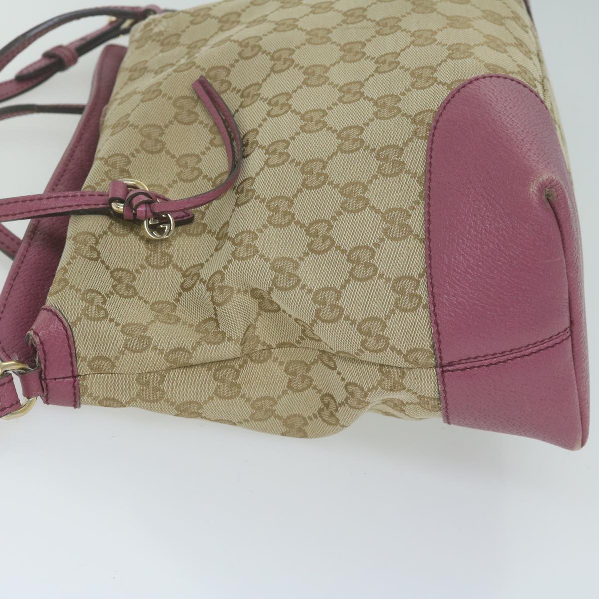 GUCCI GG Canvas Hand Bag 2way Beige 353120 ep3011