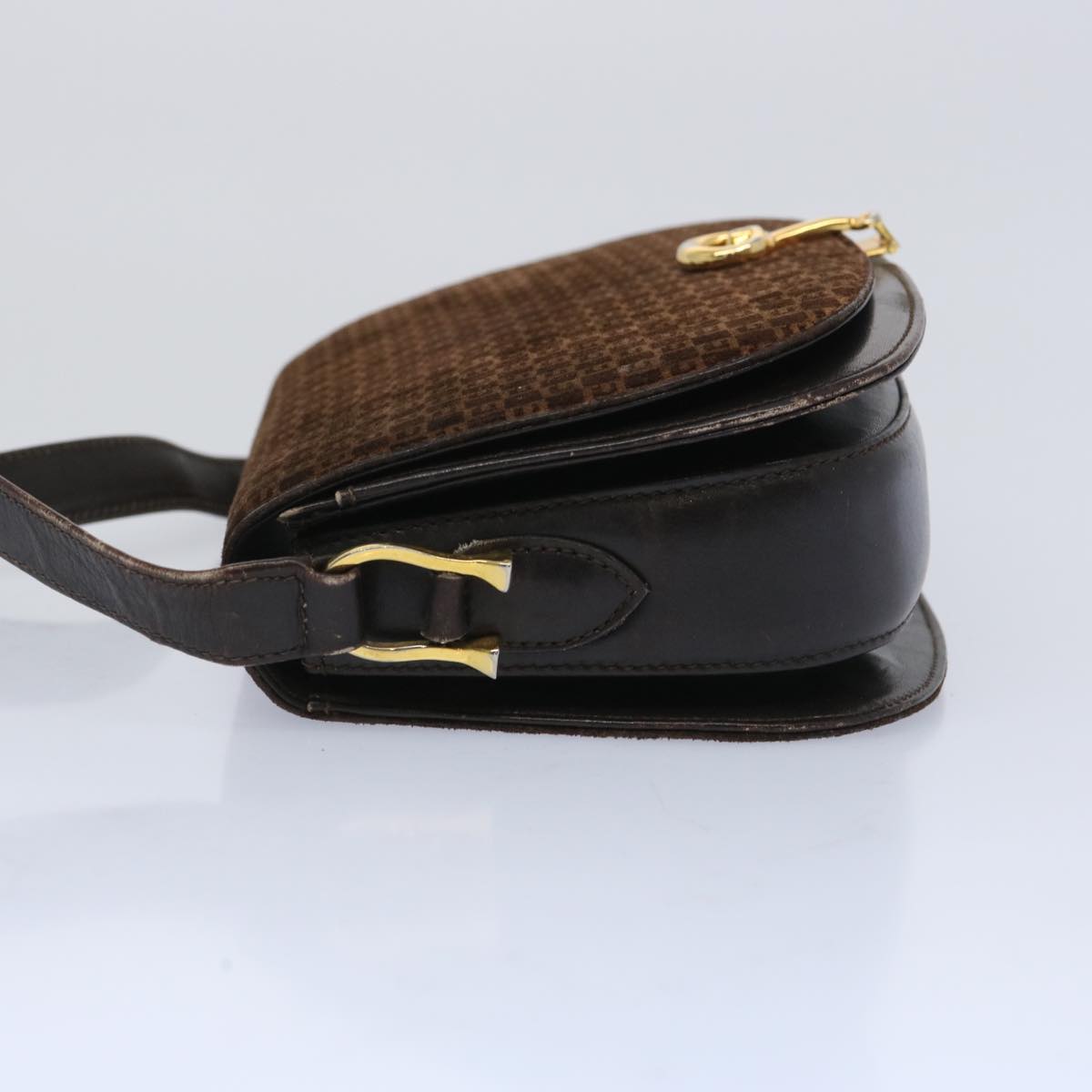 GUCCI Shoulder Bag Suede Brown ep3231