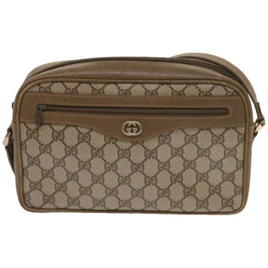 GUCCI GG Supreme Shoulder Bag PVC Beige 001 067 1281 ep3308