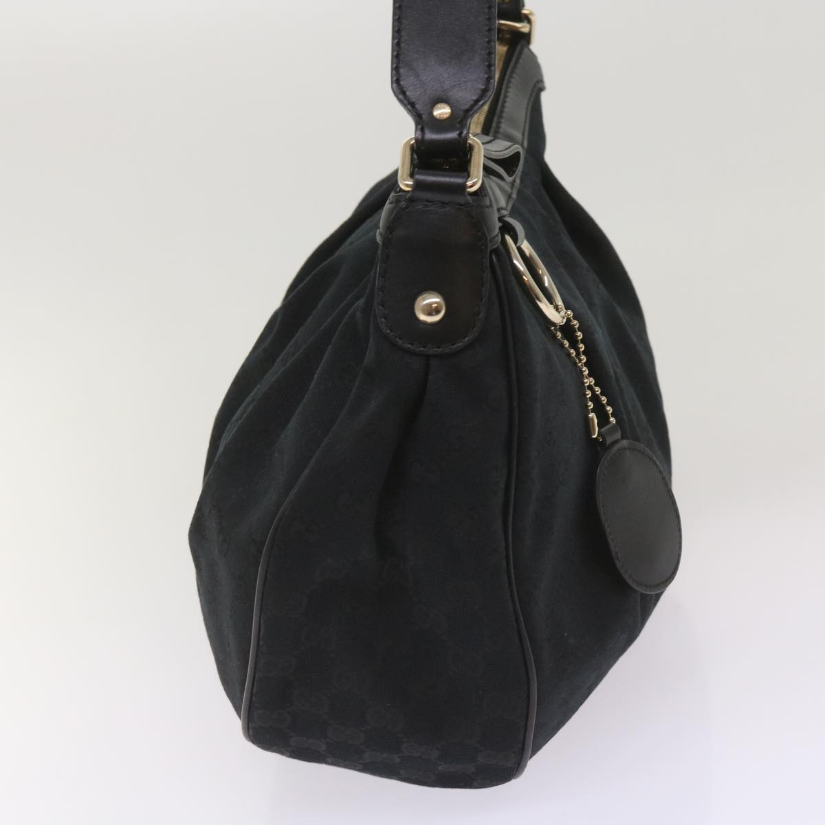 GUCCI GG Canvas Shoulder Bag Black 232955 ep3313