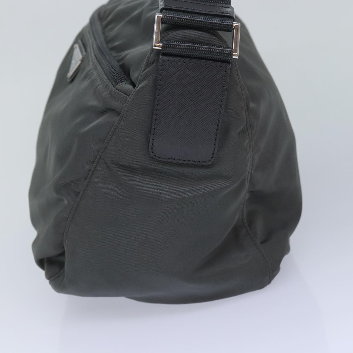 Luxury Prada Shoulder Bag Nylon Gray ep4915