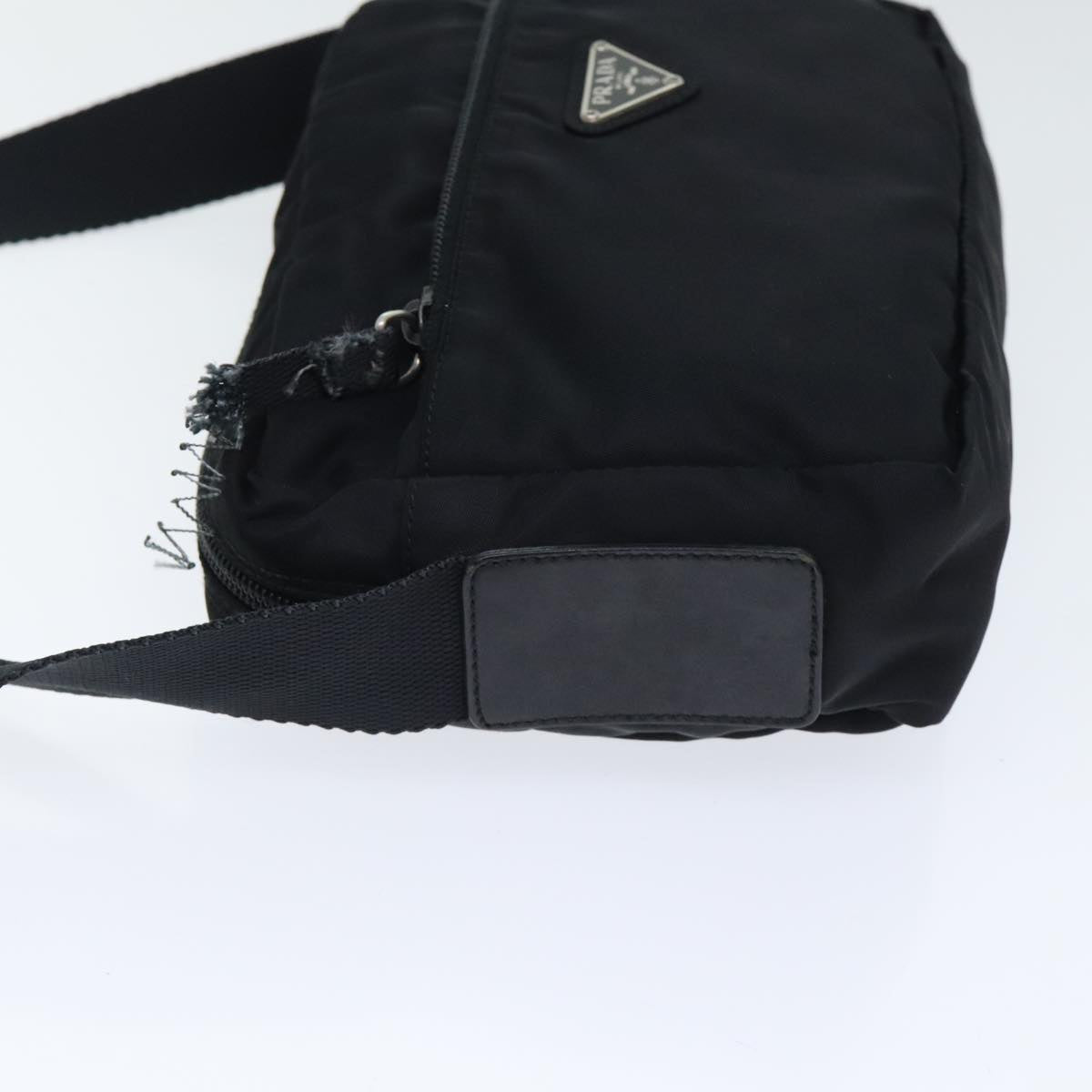 Luxury Prada Luxury Prada Shoulder Bag Nylon Black Silver ep5715