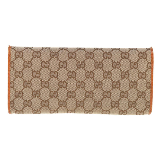 GUCCI GG Canvas Bamboo Shoulder Bag Beige 117594 fm3141