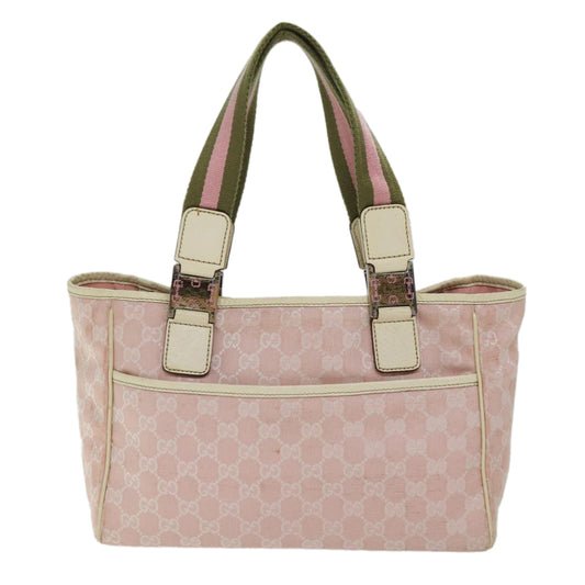 Luxury Gucci Trending 2025 GG Canvas Sherry Line Hand Bag Khaki Pink 145810 fm3332