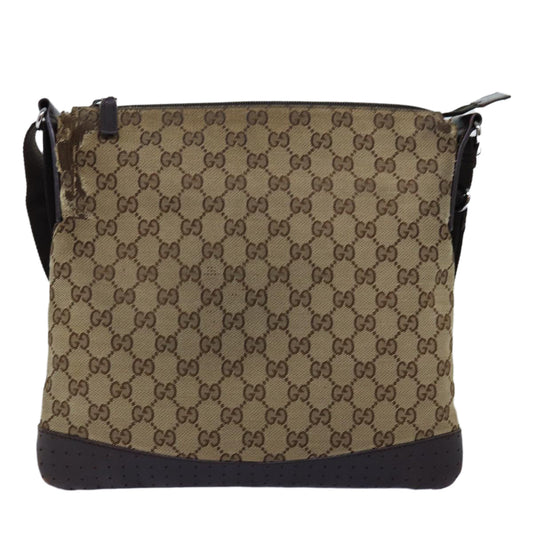 Luxury Gucci Trending 2025 GG Canvas Shoulder Bag Beige 145857 fm3430