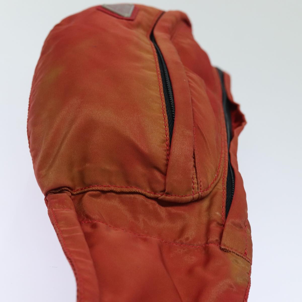 Luxury Prada Waist bag Nylon Red fm3648