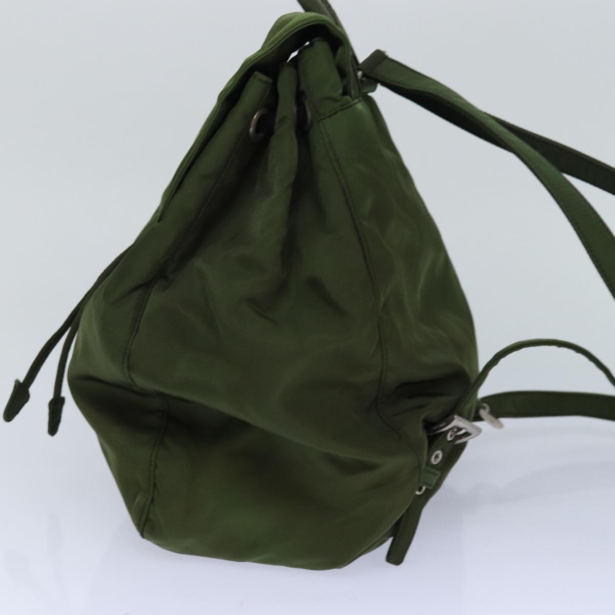 Luxury Prada Backpack Nylon Khaki fm3668