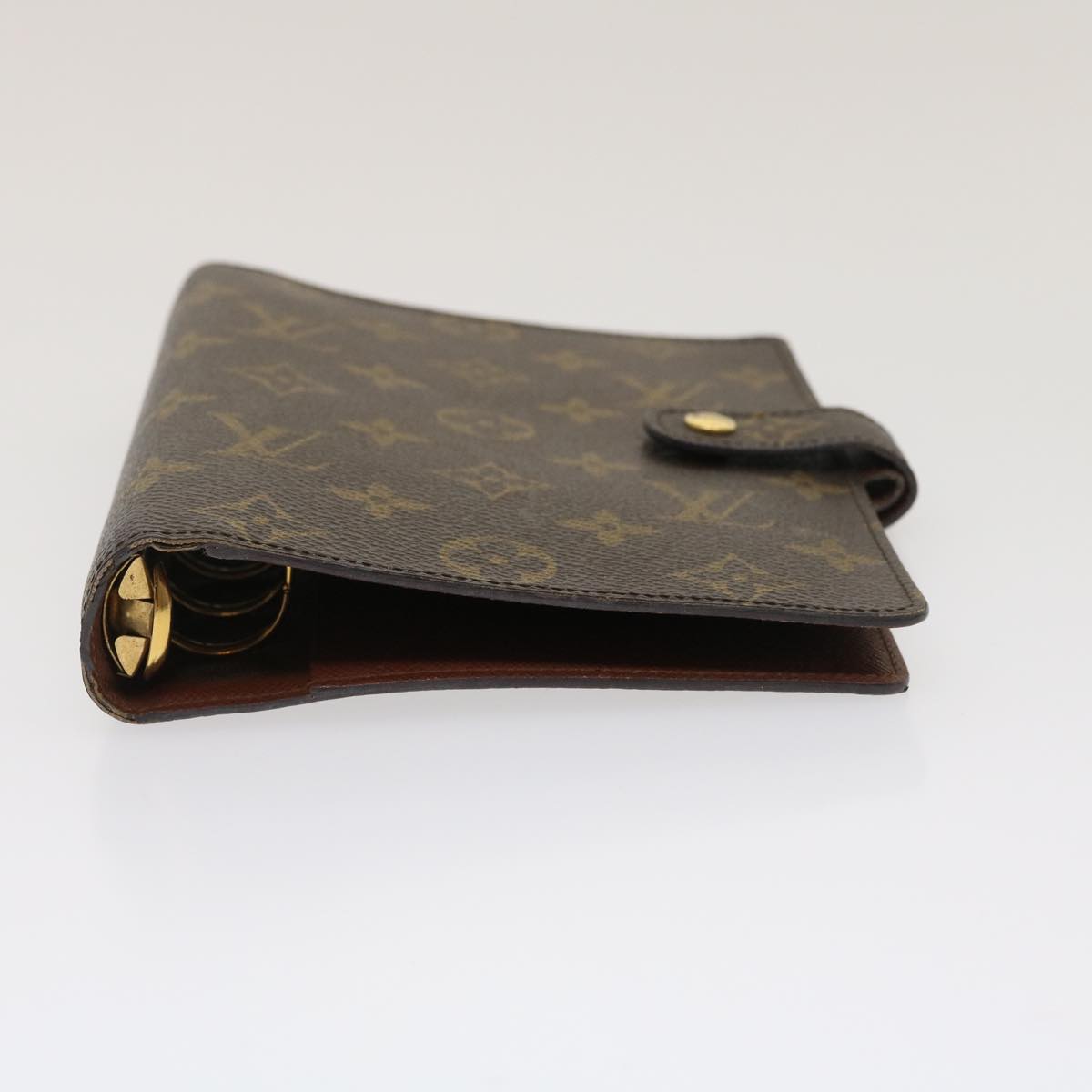 LOUIS VUITTON Monogram Agenda MM Day Planner Cover R20105 LV am2509g