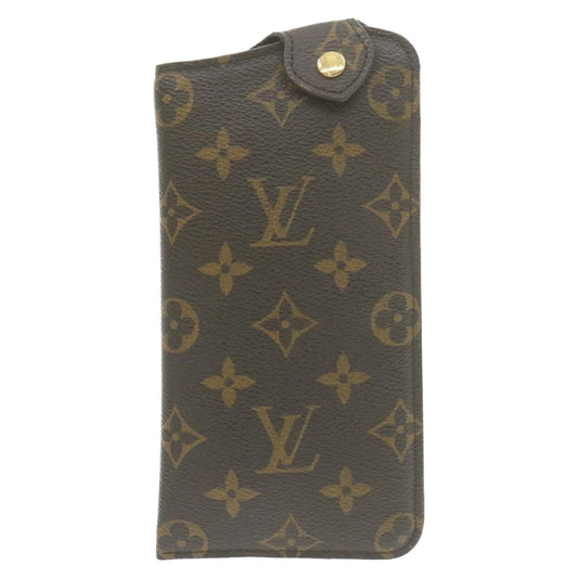 LOUIS VUITTON Monogram Etui A Lunettes MM Glasses Case M66544 LV am874g