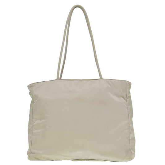 Luxury Prada Tote Bag Nylon Beige hk1669