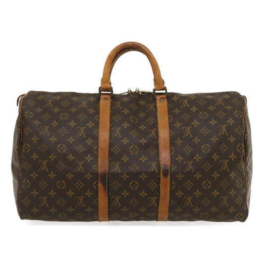 LOUIS VUITTON Monogram Keepall 50 Boston Bag M41426 LV hs1103
