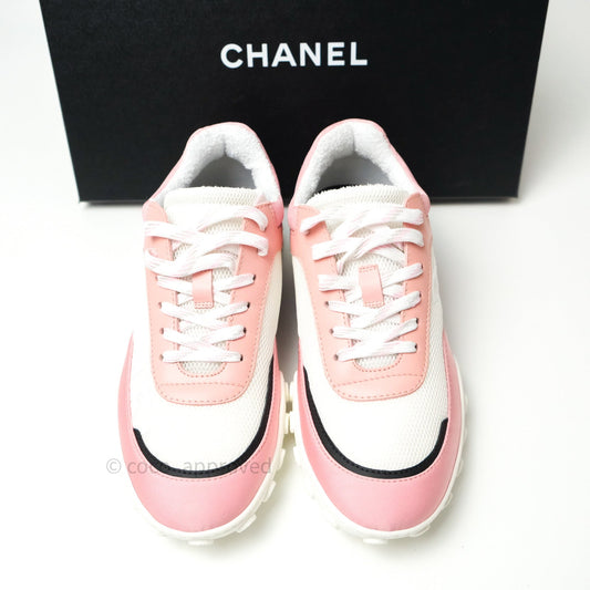 Chanel CC Trainers Pink 38