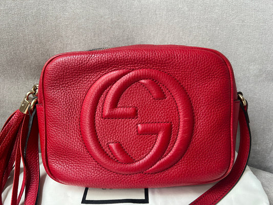 Luxury Gucci Red Soho Disco