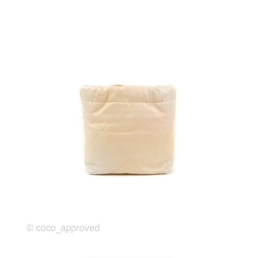 Chanel 22 Mini Bag Iridescent Pearl Calfskin