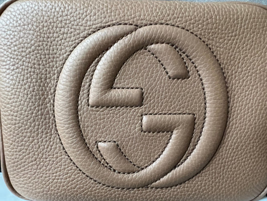 Luxury Gucci Rose Beige Soho Disco ( 1050)