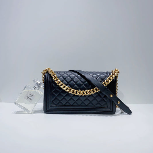 No.3892-Chanel Calfskin Boy 25cm