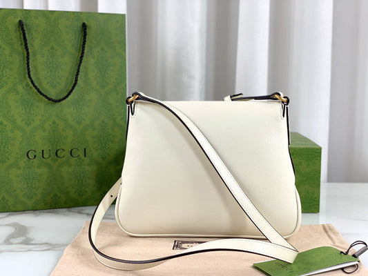 Luxury Gucci Small Messenger Bag With Double G
