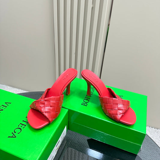 Luxury Bottega Veneta blink mule 95 red lambskin
