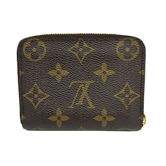 Louis Vuitton Monogram Coin Purse Brown Gold M60067