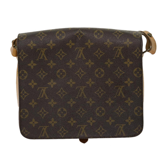 LOUIS VUITTON Monogram Cartouchiere GM Shoulder Bag M51252 LV jk2437