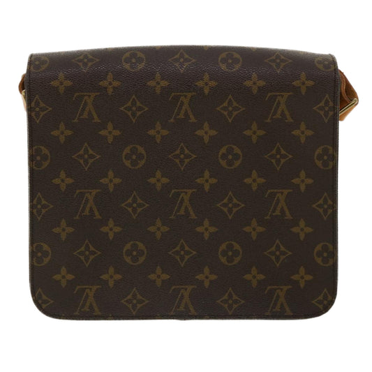 LOUIS VUITTON Monogram Cartouchiere GM Shoulder Bag L027 LV jk2600