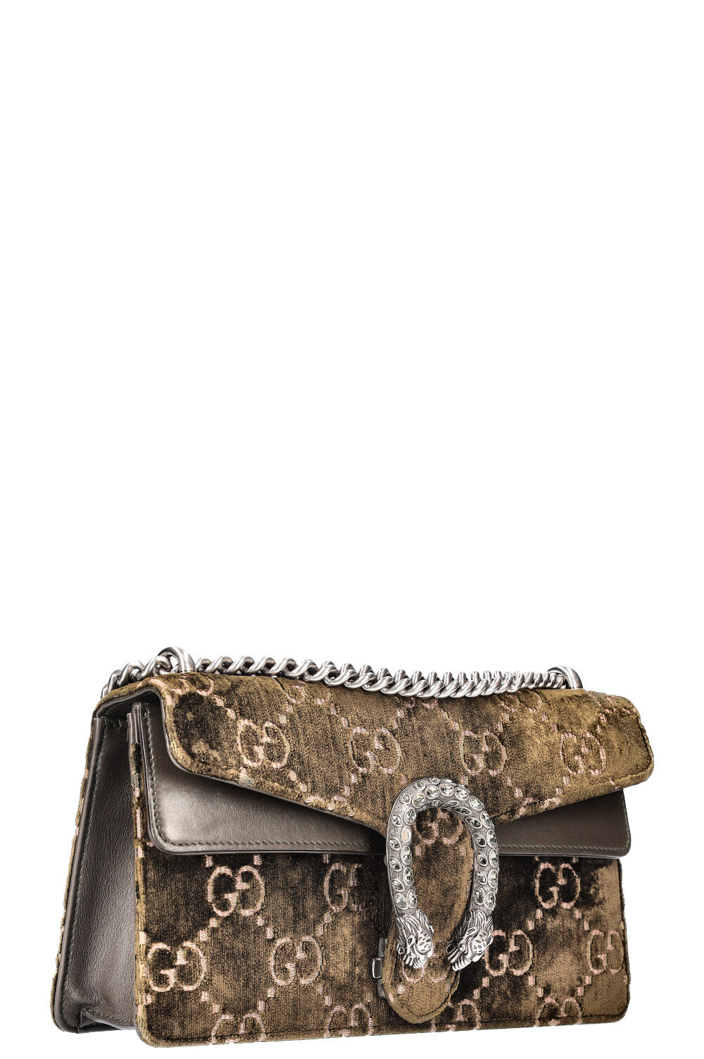Luxury Gucci Trending 2025 Small Dionysus Bag Velvet Green