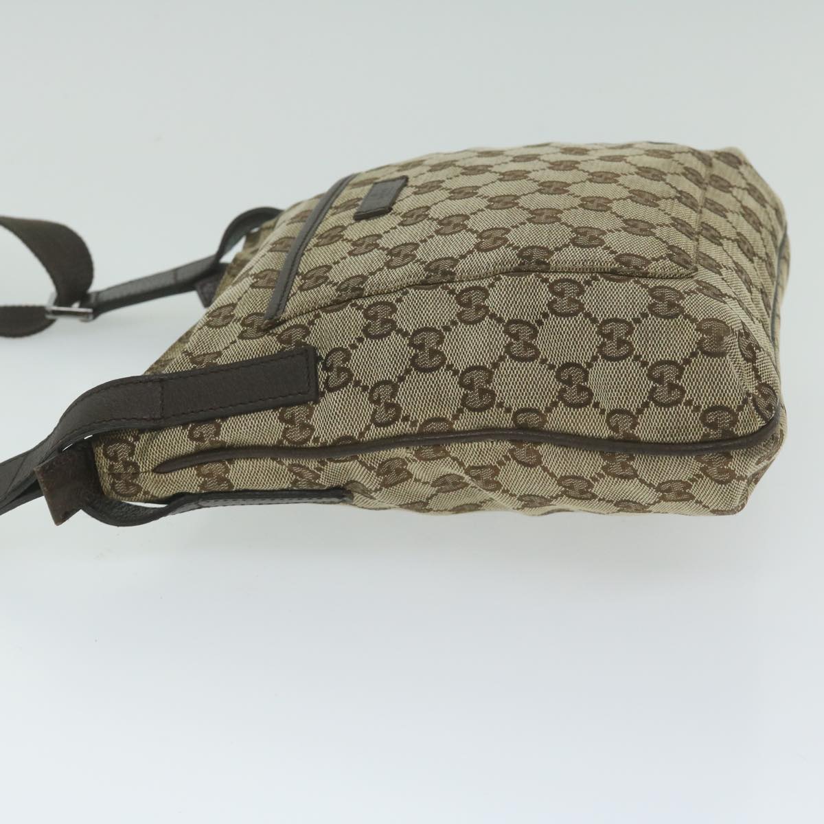 GUCCI GG Canvas Shoulder Bag Beige 122793 ki3975