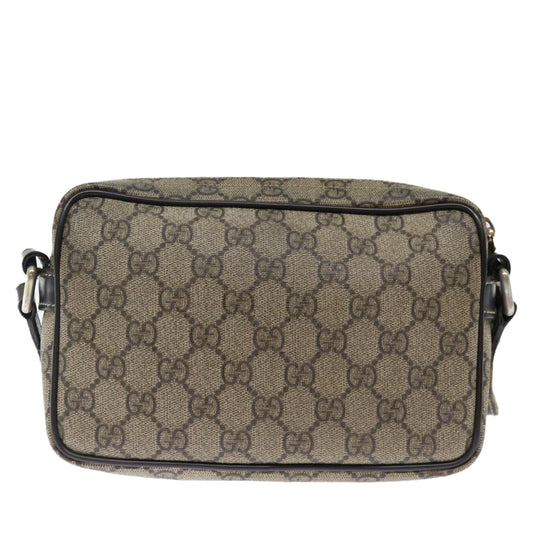 Luxury Gucci Trending 2025 GG Supreme Shoulder Bag PVC Beige 201447 ki4395