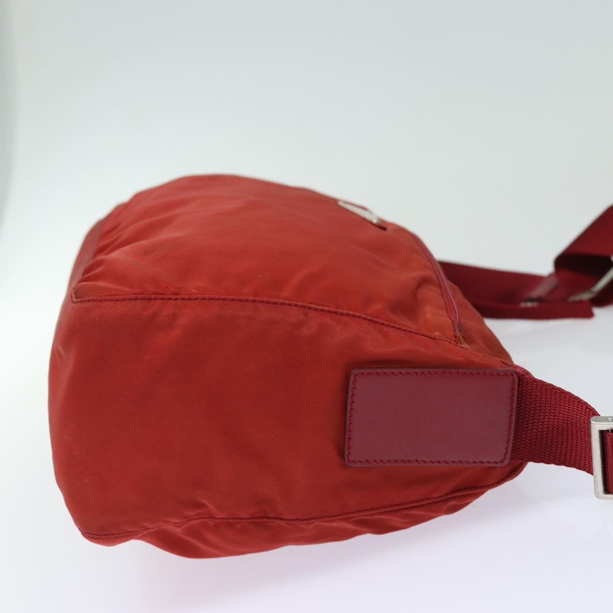 Luxury Prada Shoulder Bag Nylon Red ki4713